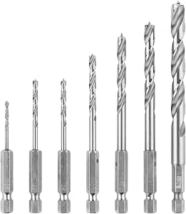 Bosch Professional 7 Piece Twist Drill Bit Set (for Wood, Drill Bit Accessories) - Image 1