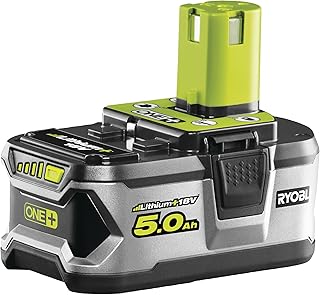 Ryobi - Batterie 18 Volts ONE+ 5,0 Ah Lithium-Ion - Compatible avec Tous les Outils 18V ONE+ et 100% Rétro-Compatible - Grande Autonomie et Performance - RB18L50 - Image 1