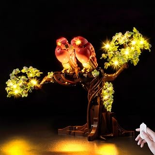 Kyglaring Kit d'Éclairage à LED Compatible avec Lego Les Oiseaux Amoureux 21365 Blocs de Construction, Accessoires d'éclairage pour Le modèle Lego 21365, Version Tactile (Modèle de Bloc Non Inclus) - Image 1