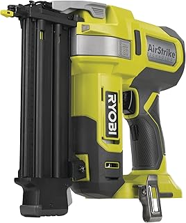 ONE+ R18GN18-0 18V Cordless Assembly Nailer - 1.2mm Nails from 15 to 50mm, Shot or Burst Mode, Without Compressor - Quick Installation of Slats, Frames, Skirting Boards - Battery Not Included - Image 1