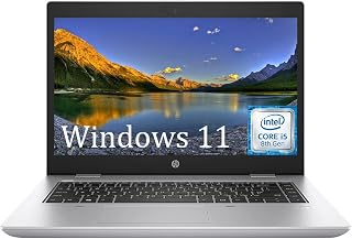ProBook 640 G5 Laptop, 14-inch FHD Display, 8th Gen Core i5-8365U, 16GB RAM, 256GB SSD, Wi-Fi, QWERTY Keyboard, Windows 11 Pro (Renovated) - Image 1