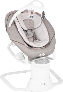 Graco All Ways Soother 2 in 1 Electric Baby Swing and Portable Lounger from Birth to Approx 9 Months (9 kg), with Adjustable Vibration and Swing Speed, Little Adventures - Image 1