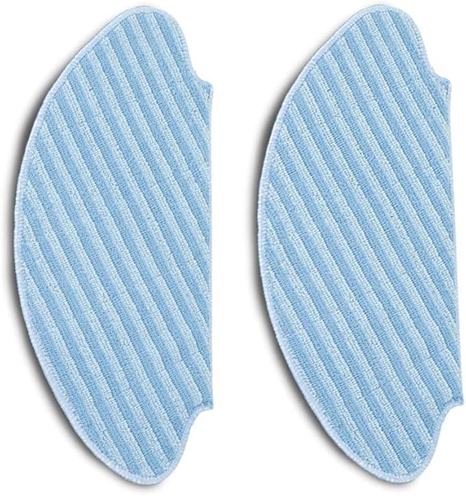Rowenta 2 x Microfibre Cleaning Cloths, Compatible with Explorer, X-Plorer, Smart Force Essential ZR690202, Cranberry