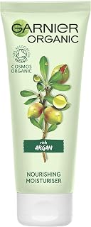 Garnier Crème à l'aloe vera et à l'huile d'argan - Cosmétique naturel - Soin hydratant riche à l'argan - Garnier Bio - 1 x 50 ml - Image 1