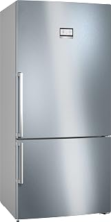 Bosch KGN86AIDR, Série 6, Réfrigérateur Combiné Pose-Libre, 186 x 86 cm, Inox Anti Trace de Doigts - Image 1