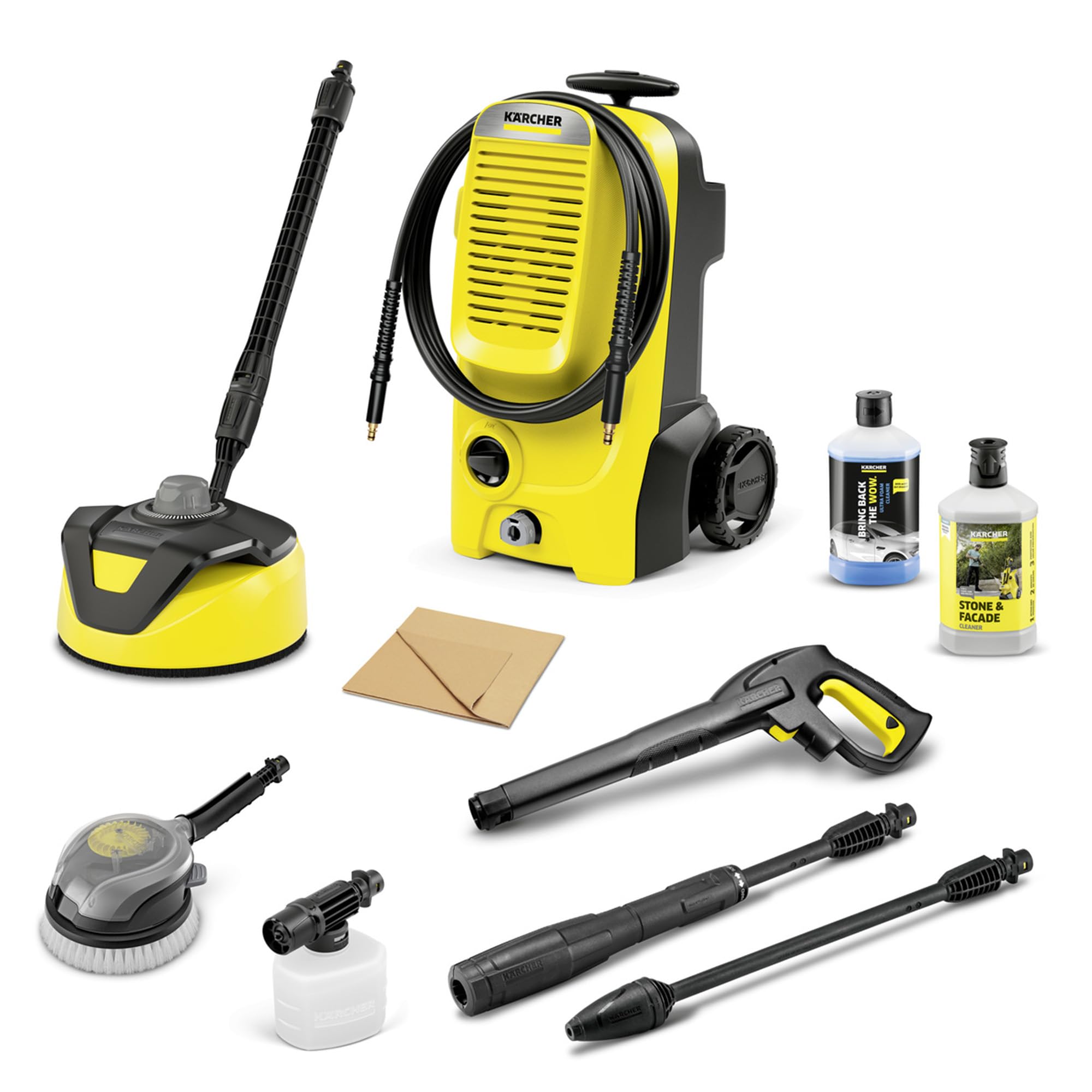 Kärcher K 5 Classic Car & Home Pressure Washer, Pressure: 145 bar, Flow rate: 500L/h, Surface: 40 m²/h, Water Filter, Weight: 5.6 kg, High Pressure Gun, Rotabuse, Lance VP, Car & Home Kits - Image 1