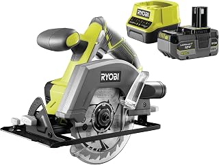 ONE+ circular saw 18 Volts - Ø150 mm, 4700 rpm, Comes with a 18-tooth blade 150 mm bore 10 mm and a 4Ah battery & its charger - R18CSP-140GZL - Image 1