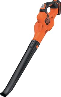 BLACK+DECKER Souffleur Axial Sans Fil 18 V - Souffleur de Feuilles Mortes avec 2 Vitesses et Flux d'Air Optimal - Vitesse de Soufflerie 209 km/h Livré avec Batterie 2 Ah et Chargeur GWC1820PC-QW - Image 1