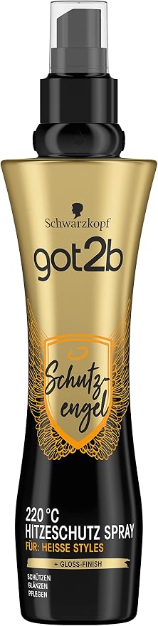 got2b Heat Protection Spray - Guardian Angel up to 220°C (200ml) Styling Lotion protects hair from heat damage, for warm styles with a - Image 1