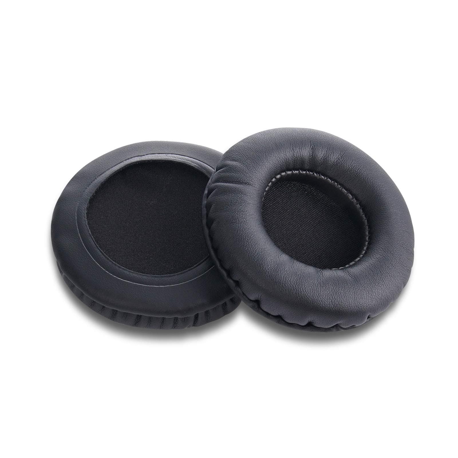 Yizhet 1 Pair 70mm Replacement Ear Pads Foam Ear Pads for Sony Philips JBL ATH (Diameter: 70mm, Black)
