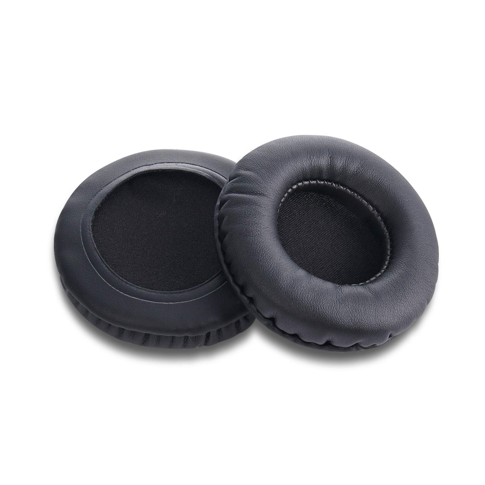 Yizhet 1 Pair 70mm Replacement Ear Pads Foam Ear Pads for Sony Philips JBL ATH (Diameter: 70mm, Black) - Image 1