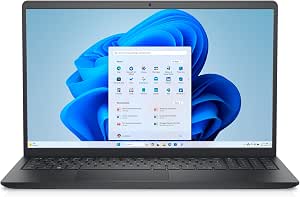 Dell Inspiron 15 3535 Laptop 15.6 Inches FHD (1920 x 1080), AMD Ryzen 5 7520U Processor, AMD Radeon Graphics, 8GB RAM, 512GB SSD, Windows 11 Home, French AZERTY Keyboard, Black - Image 1