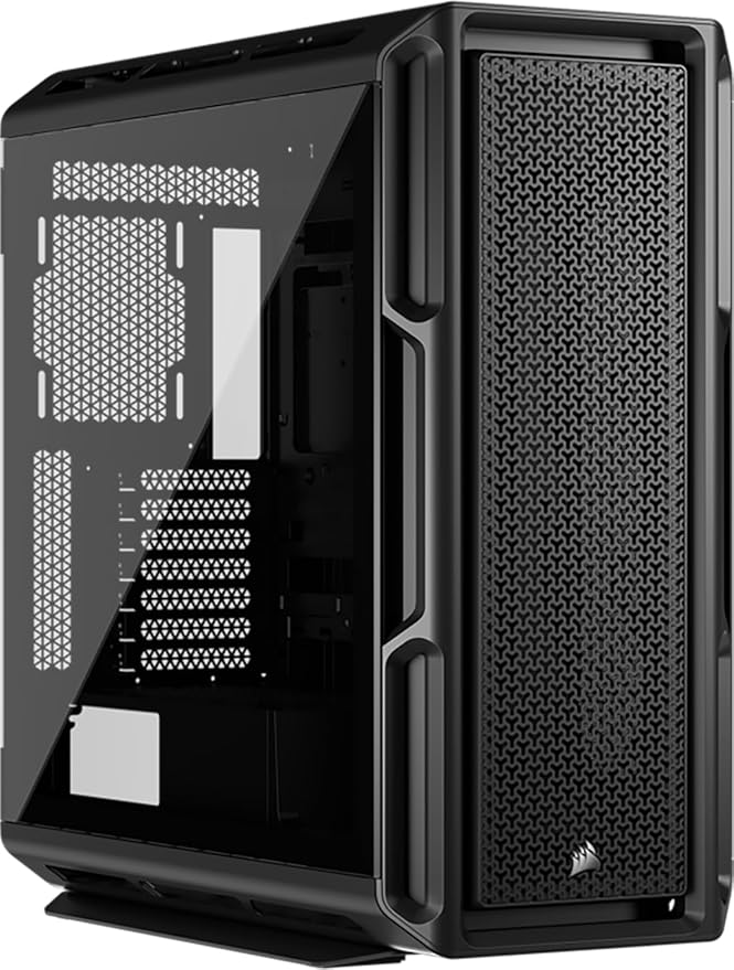 Corsair 5000T Medium ATX PC Case - Removable Front and Roof Air Circulation Panels, Spacious Interior, ASUS BTF, MSI Project Zero, Gigabyte Project Stealth - Black - Image 1