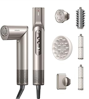 Dazzle Hair Dryer, Interchangeable Tip Hair Dryer With Rotating Attachment For Smoothing, Drying & Styling Combining Intelligent Airflow with Effortless Use - Image 1