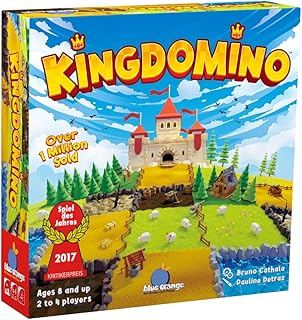 Blue Orange - Kingdomino - Jeu de société et de réflexion -Élu Meilleur Jeu de l'Année - Jeu de Domino - Jeu de tuile - Auteur Français - à partir de 8 Ans - Image 1