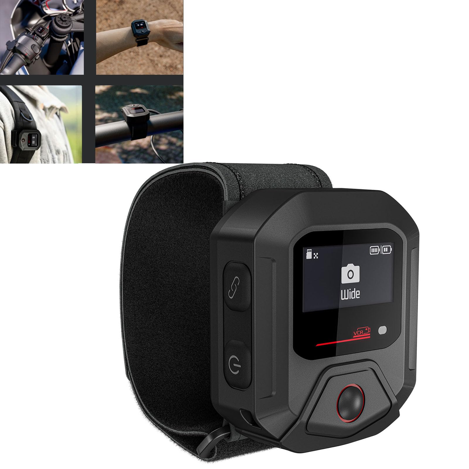 LICHIFIT Bluetooth Remote Control for GOPRO Hero 13/12/11/10/9 Series Sports Camera Wireless Remote Control Accessories Smart Bluetooth 5.0 - Image 1