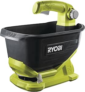 RYOBI - ONE+ OSS1800 18V Cordless Manual Spreader – 5 Speed, 4L or 5 kg Tank, Width Up to 2.5 m, Ideal for Lawn, Fertilizer and Salt – Battery Not Included - Image 1