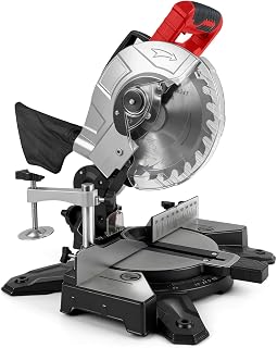Cordless Radial Mitre Saw for Milwaukee 18V Batteries (without Battery), 210mm Circular Saw, Tilting Saw Head 45˚, Dust Bag and Safety Lock, for Wood, Plastic, Metal - Image 1