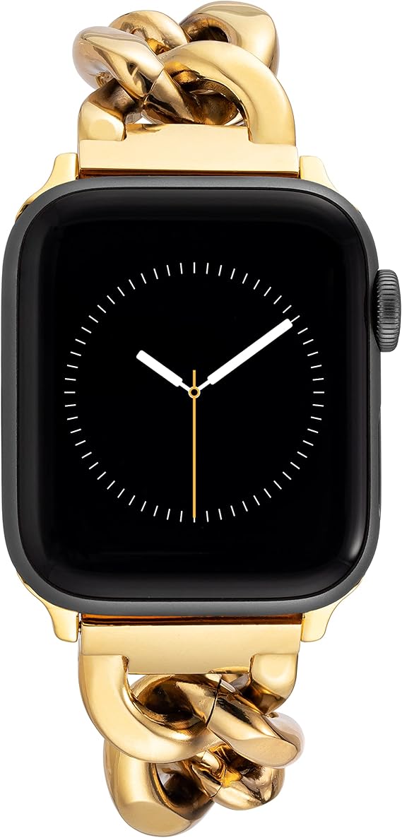 Anne Klein Fashion Chain Bracelet for Apple Watch, Secure, Adjustable, Apple Watch Replacement Band, Fits Most Wrists - Image 1