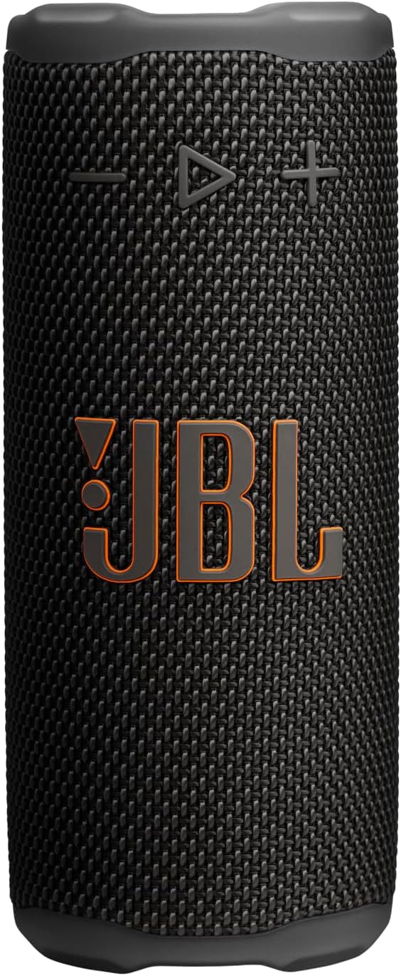 JBL Grip, Enceinte Bluetooth compacte, AI Sound Boost, étanche et resistante à la poussière IP68, éclairage d’Ambiance, 14 h d’autonomie, Connexion Multi-Enceintes Auracast, app JBL Portable, Noir - Image 1