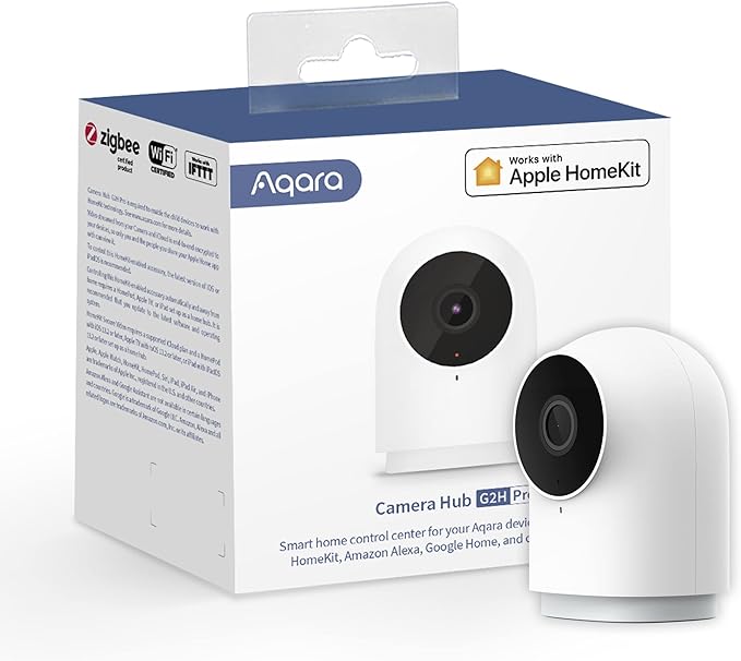 Aqara G2H Pro WiFi Indoor Camera, Zigbee Hub, HomeKit Camera, Face Recognition, Night Vision, Two-Way Audio, Surveillance Camera Compatible with Alexa, Google Assistant, IFTTT - Image 1