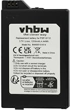 vhbw - Batterie Console de Jeu Compatible avec Sony PlayStation Portable Slim, Lite 2e génération, PSP-2000 (1200mAh, 3,7V, Li-ION) - Image 1