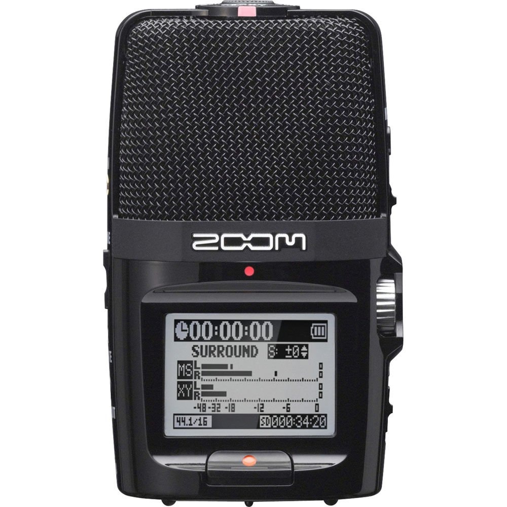 Zoom - H2n - XY and Mid-Side Portable 4-Track Recorder - Image 1