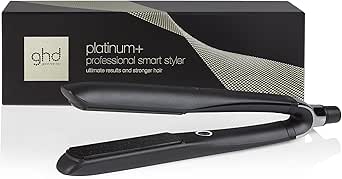 ghd - Lisseur cheveux ghd Platinum+ - Fer à lisser professionnel - Lisse en un passage sans chaleur extrême, 75% plus brillants, 70% plus forts - Lisseur boucleur idéal cheveux colorés/abîmés - Image 1