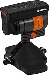 Gardena Oscillating Drip Sprinkler OS 90 Sprinkler for Economical Watering of Rectangular Surfaces, Height Adjustable (8364-20)