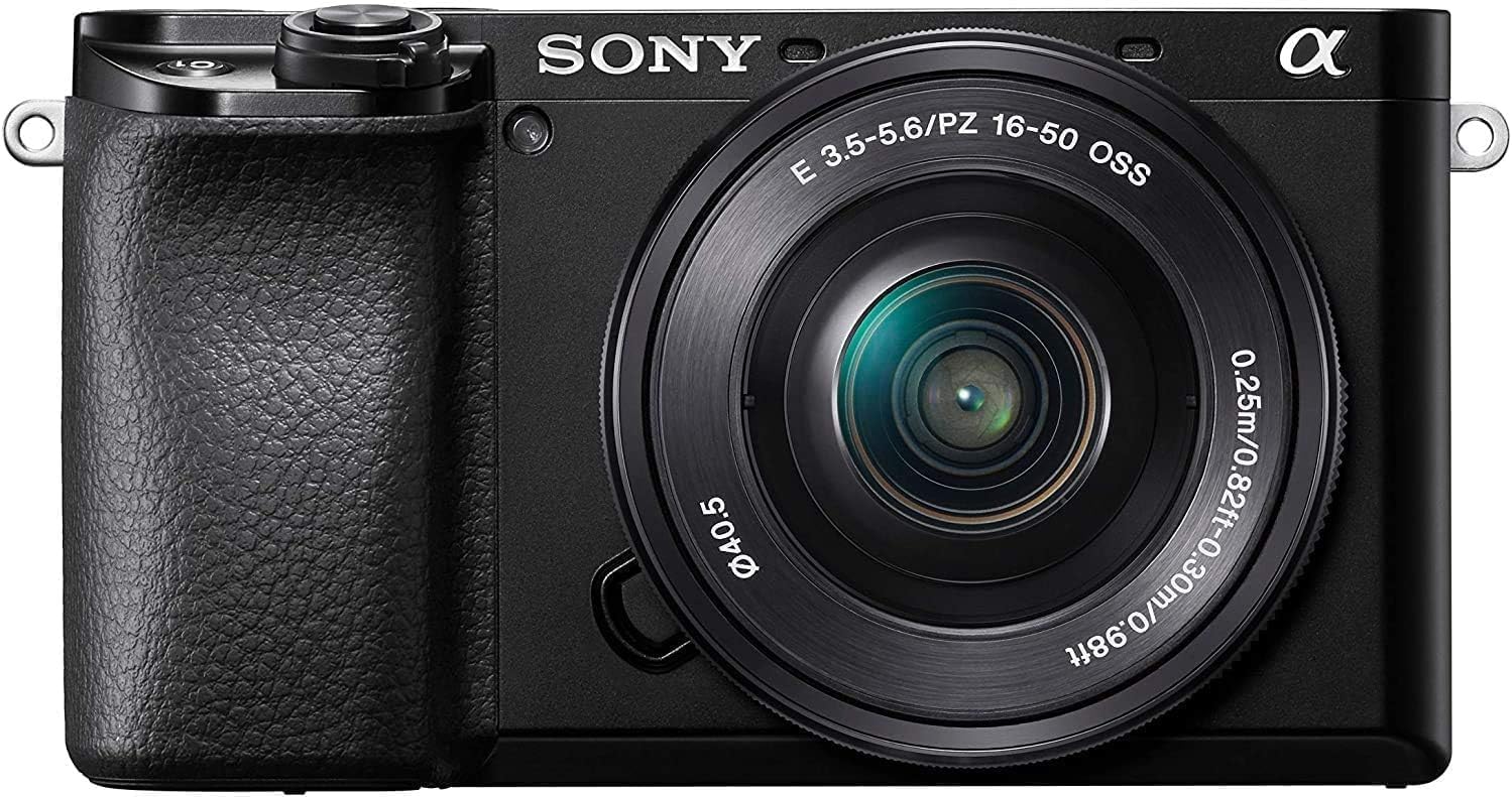 Sony Alpha 6100, APS-C Hybrid Digital Camera Kit with E-Zoom Lens 16-50mm f/3.5-5.6 PZ OSS (AF in 0.02s, Human and Animal Eye Tracking, 4K Video, Selfie Vlogging Screen) - Image 1