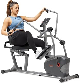 Vélo de Cardio Confortable Intelligent, Entraînement Complet à Domicile avec Exercice Pour Bras/Jambes, Appareil De Cardio Et Cyclisme Pour Seniors, Gratuite à l'App SunnyFit - Image 1