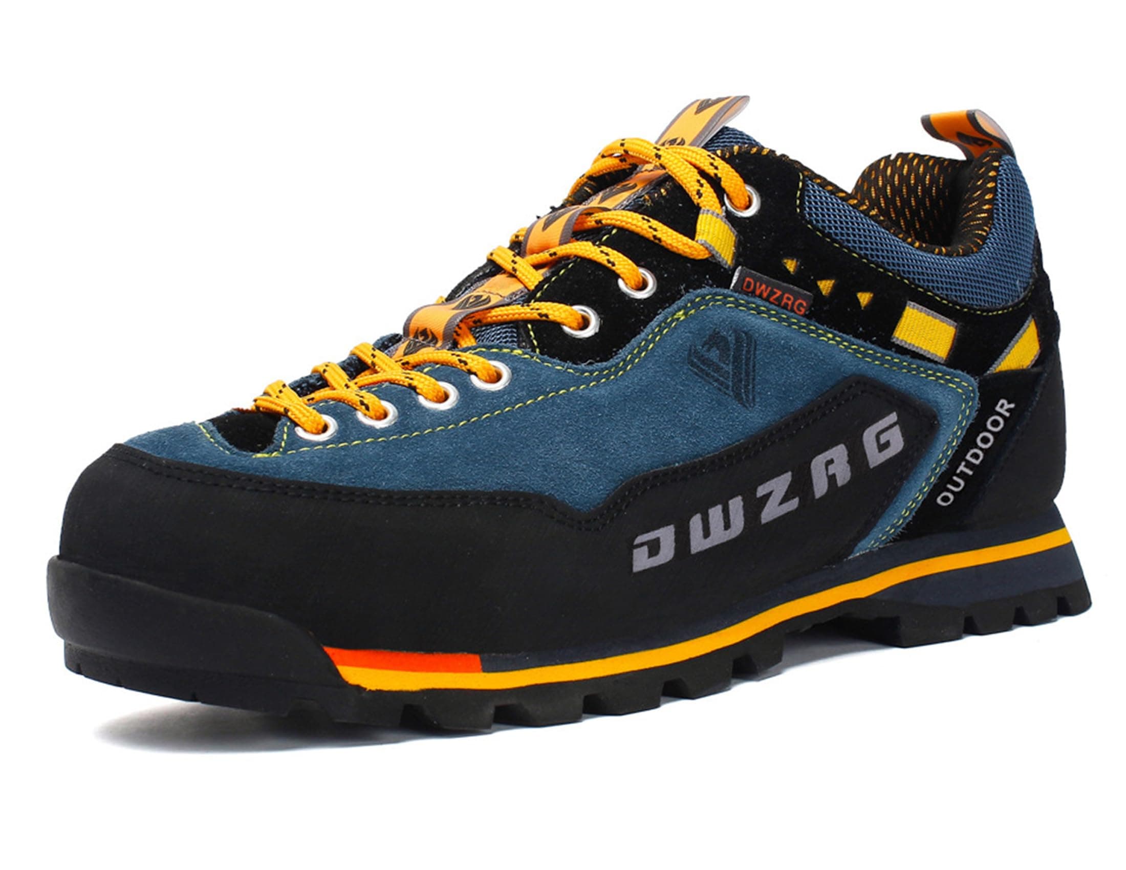SANANG Men's Outdoor Hiking Shoes, Sport Leather Mountaineering Trekking Hunting Sports Shoes