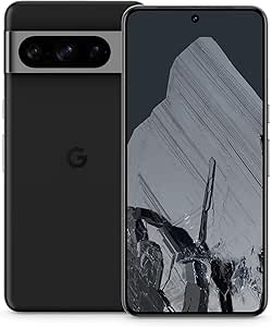 Google Pixel 8 Pro - Unlocked Android Smartphone with Telephoto Lens, 24 Hours Battery Life and Super Actua Display - Volcanic Black, 128GB - Image 1