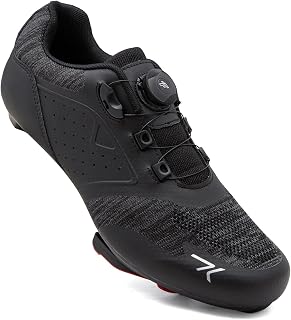 Chaussures de Cyclisme compatibles Peloton pour Hommes/Femmes, compatibles avec Look & SPD SPD-SL Installation du Triangle de Verrouillage - Image 1