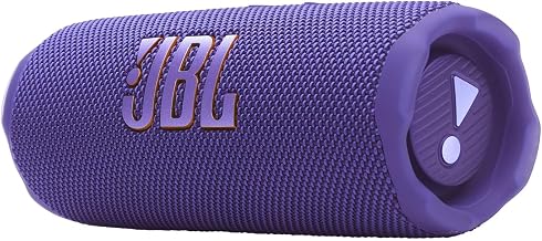 JBL Flip 7, Enceinte Bluetooth Portable sans Fil, 16 Heures d’autonomie, étanche IP68, résistante à la poussière et aux Chocs, Son JBL Pro avec IA Boost, Connexion Multi-Enceintes Auracast, Violet - Image 1