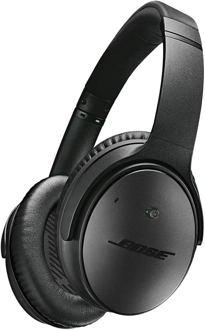 Bose QuietComfort 25 Noise Cancelling Headphones for Apple Devices Special Edition Triple Black - Image 1