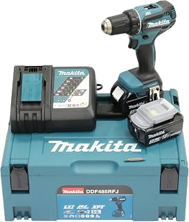 Perceuse visseuse 18V LXT (2x3,0 Ah) en MAKPAC - MAKITA DDF485RFJ - Image 1