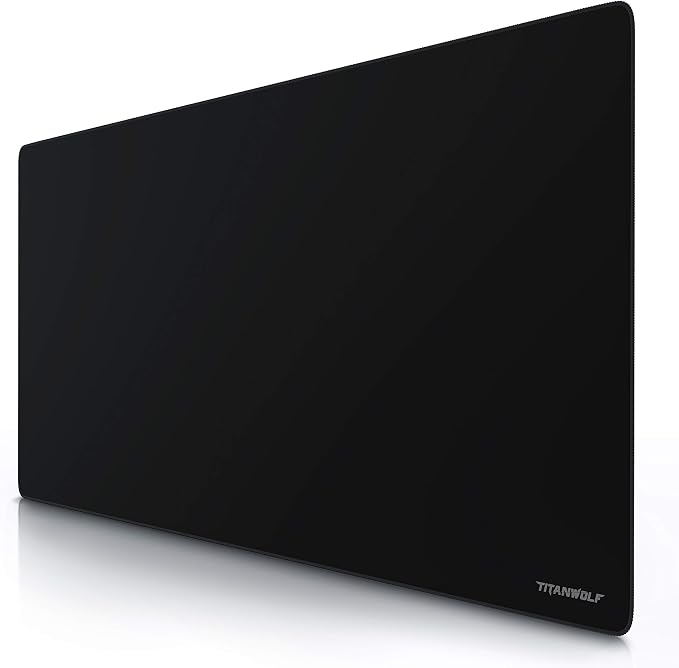 Titanwolf Gaming Mouse Mat in Titanwolf 1200 x 600 mm XXXL with Large Desk Mat - Improves Accuracy and Speed XXL by Example for Logitech Mouse and Keyboard - Image 1