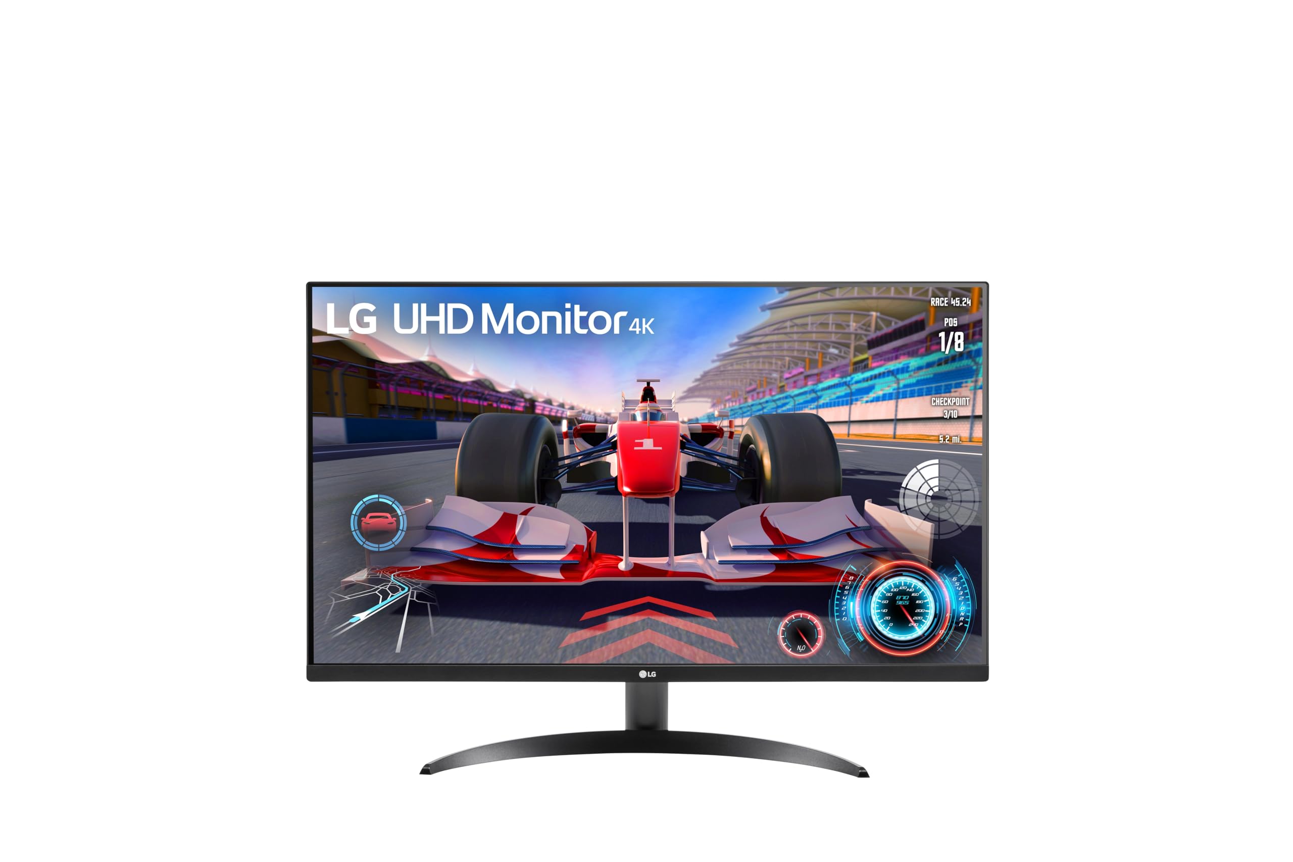 LG Ultrafine™ 32UR500K-B 32" 4K PC Screen - UHD (3840 x 2160) UHD (3840 x 2160), 4ms GtG 60Hz, HDR10, DCI-P3 90% (CIE1976), Read Mode, Tilt - Image 1