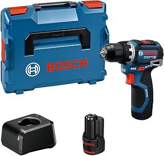 Bosch Professional perceuse-visseuse 12V sans-fil GSR 12V-32 (Advanced KickBack Control, moteur sans charbons, avec batterie 2,0 Ah, GAL 12V-20, L-BOXX) - Image 1