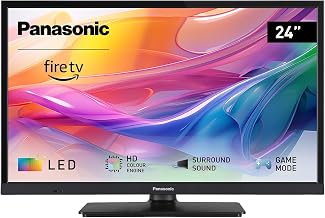 Panasonic TV-24S50AEZ, Série S50 24 Pouces HD LED Smart TV, 2024, Fire TV, HD Colour Engine, HDR, Contrôle Vocal Alexa, Mode Jeu, Lecteur Média, pour Une Expérience Visuelle Exceptionnelle - Image 1
