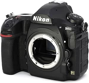 Nikon D850 Digital SLR Camera Body 45.7 MP CMOS 8256 x 5504 Pixels Black - Digital Cameras (45.7 MP, 8256 x 5504 Pixels, CMOS, 4K Ultra HD, Touch Screen, Black)