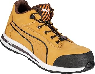 S3 HRO SRC Dash Wheat Mid PUMA Beige Safety Shoes - Image 1
