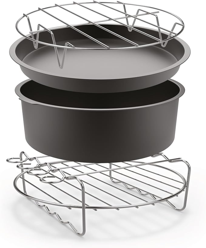 Tefal XA113010 Easy Fry XXL 20 cm 8 Person Accessory Kit 4-Piece - Image 1