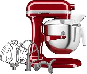 KitchenAid Heavy Duty 5KSM70JPXEER 5KSM70JPXEER Lift Bowl Pastry Mixer 6.6L - Empire Red