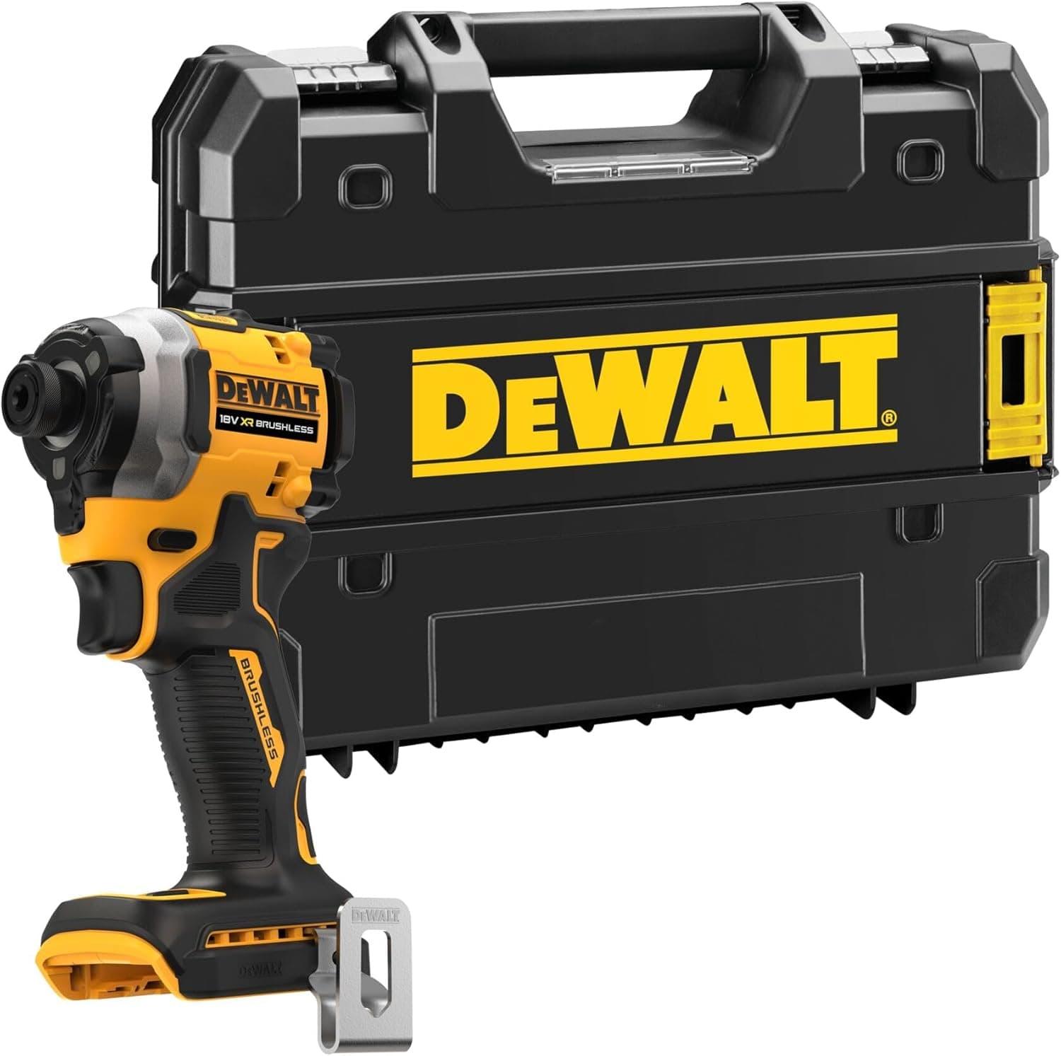 Dewalt - Visseuse à chocs ultra compacte XR 18V Brushless - sans batterie ni chargeur - coffret T-STAK - DCF850NT-XJ