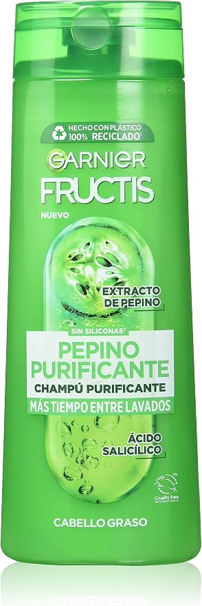 FRUCTIS PURE SHAMPOO 360ML FRESH PURIFYING CUCUMBER - Image 1