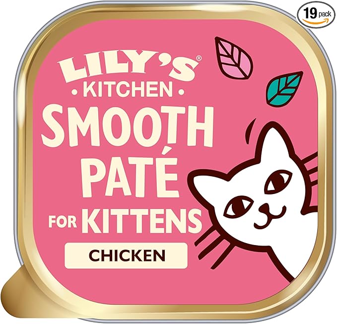 Lily's Kitchen Smooth Kitten Pate Chicken + Beef (19 x 85g) - Image 1