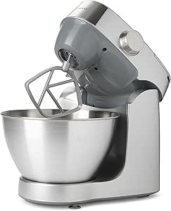 Kenwood KHC29.A0SI Pastry Processor, 1000 W, 4.3 L, Plastic, Stainless Steel, Silver - Image 1