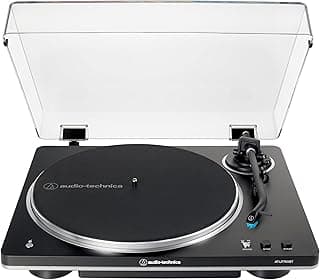 Audio-Technica AT-LP70XBT Platine automatique sans fil à entraînement par courroie (Noir/ Argent)